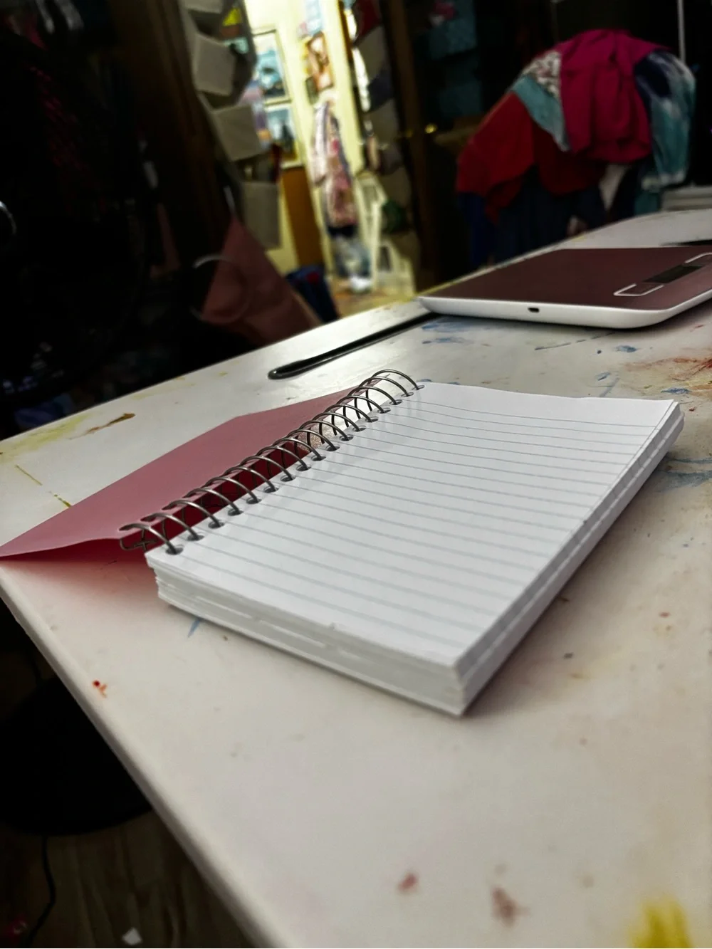 Small Pink Spiral Notebook